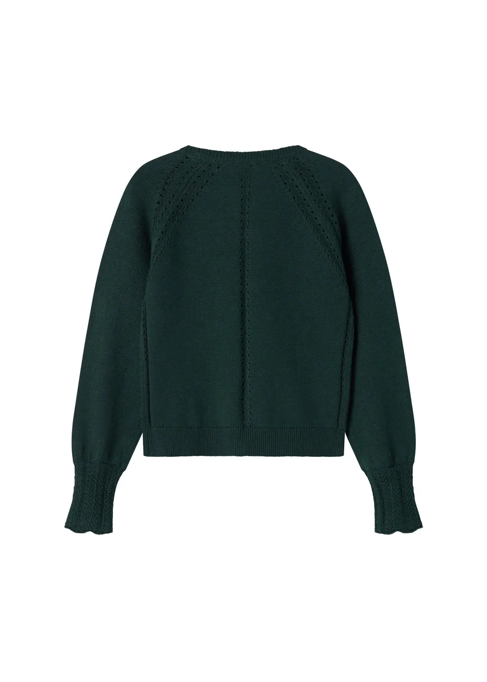 MarMar Tillie strik cardigan Dark Leaf blonde