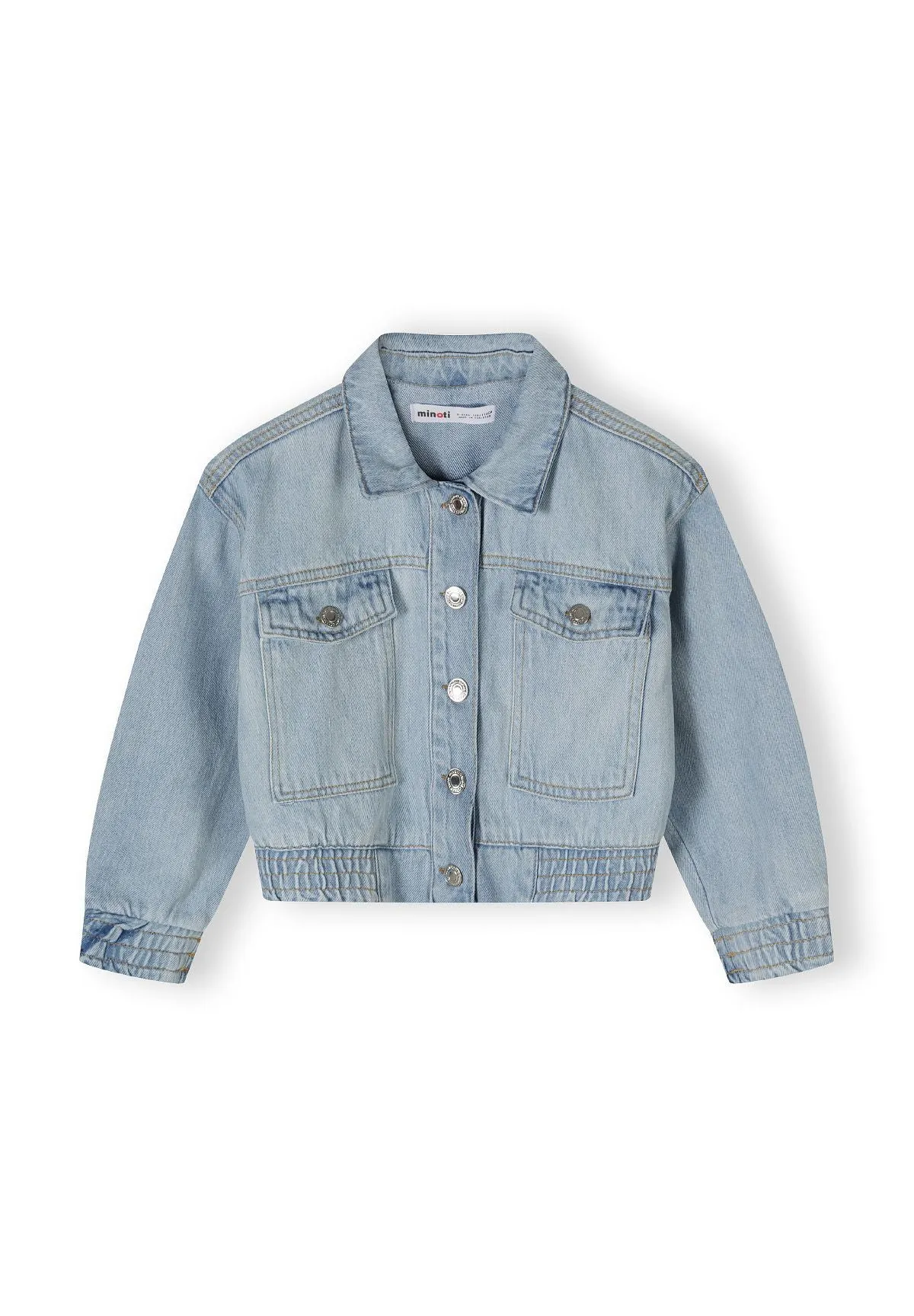 Minoti 42711 Denimjakke Lyseblå til Piger