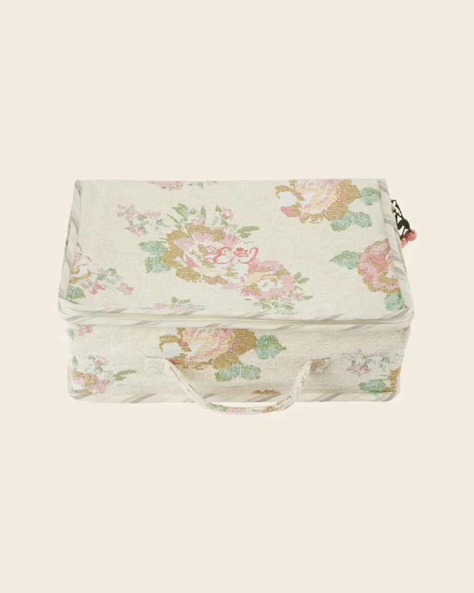 Emile et Ida Antoinette kuffert blomstret jacquard