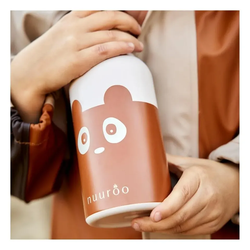 nuuroo Bertil drikkeflaske stål caramel café 350 ml
