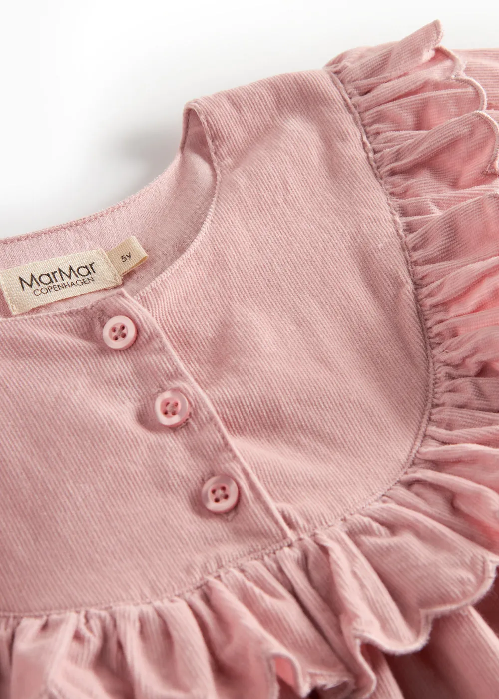 MarMar Delina LS kjole Soft Berry fløjl