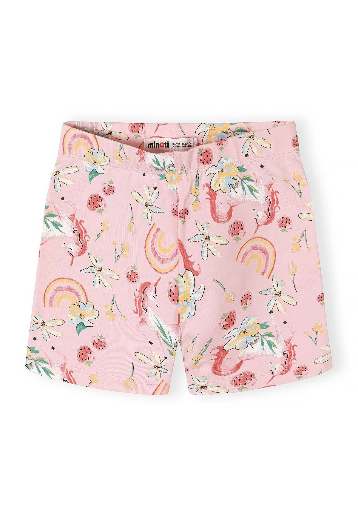 Minoti 44829 cykelshorts 5-pak pige enhjørning