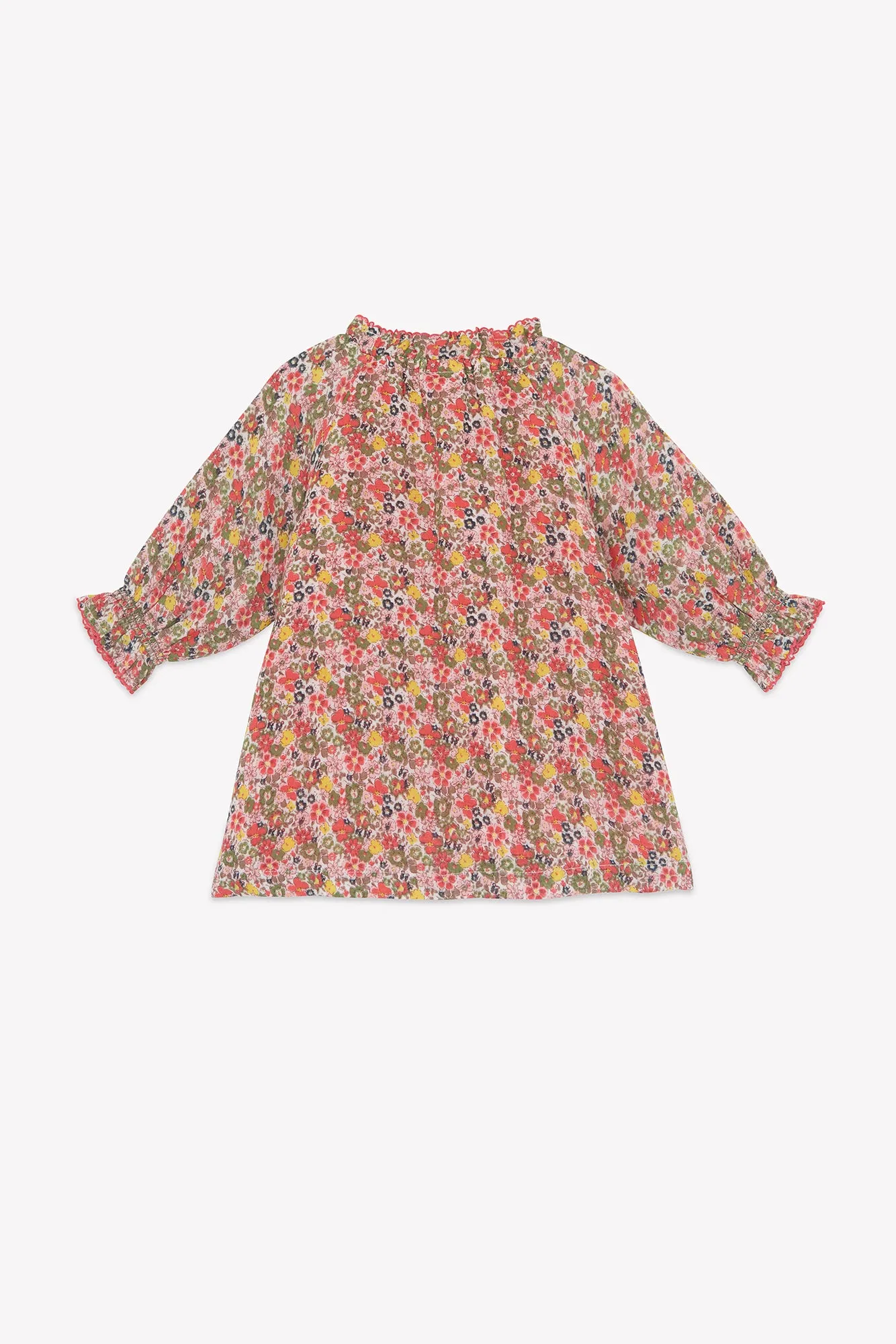Bonton Mala Meadow kjole blomstret bomuld