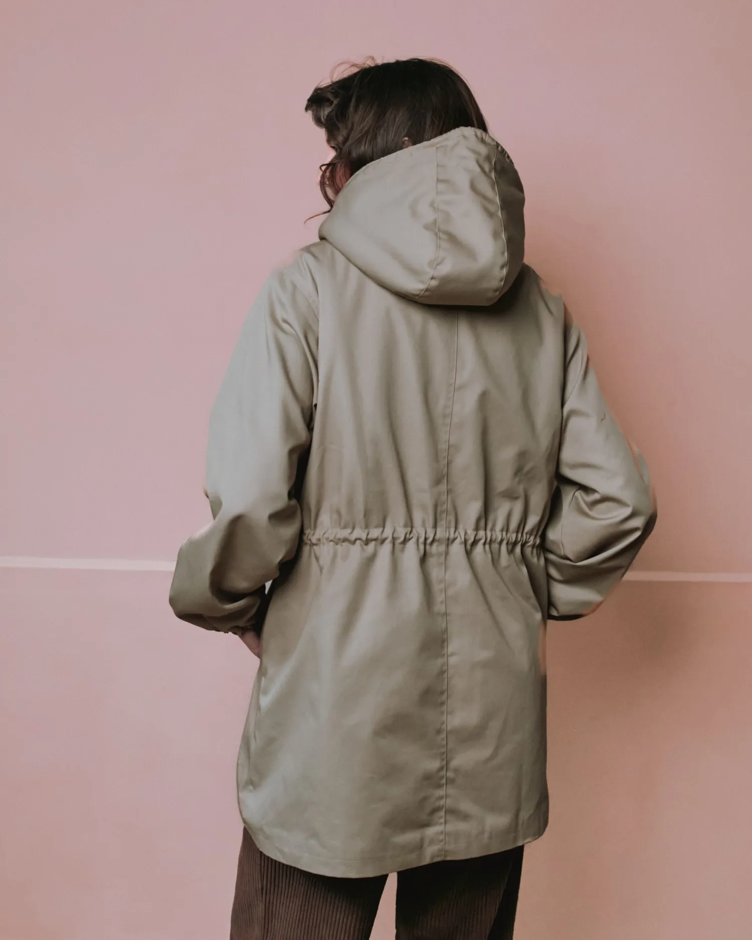 Emile et Ida Emeron parka beige teddyfor
