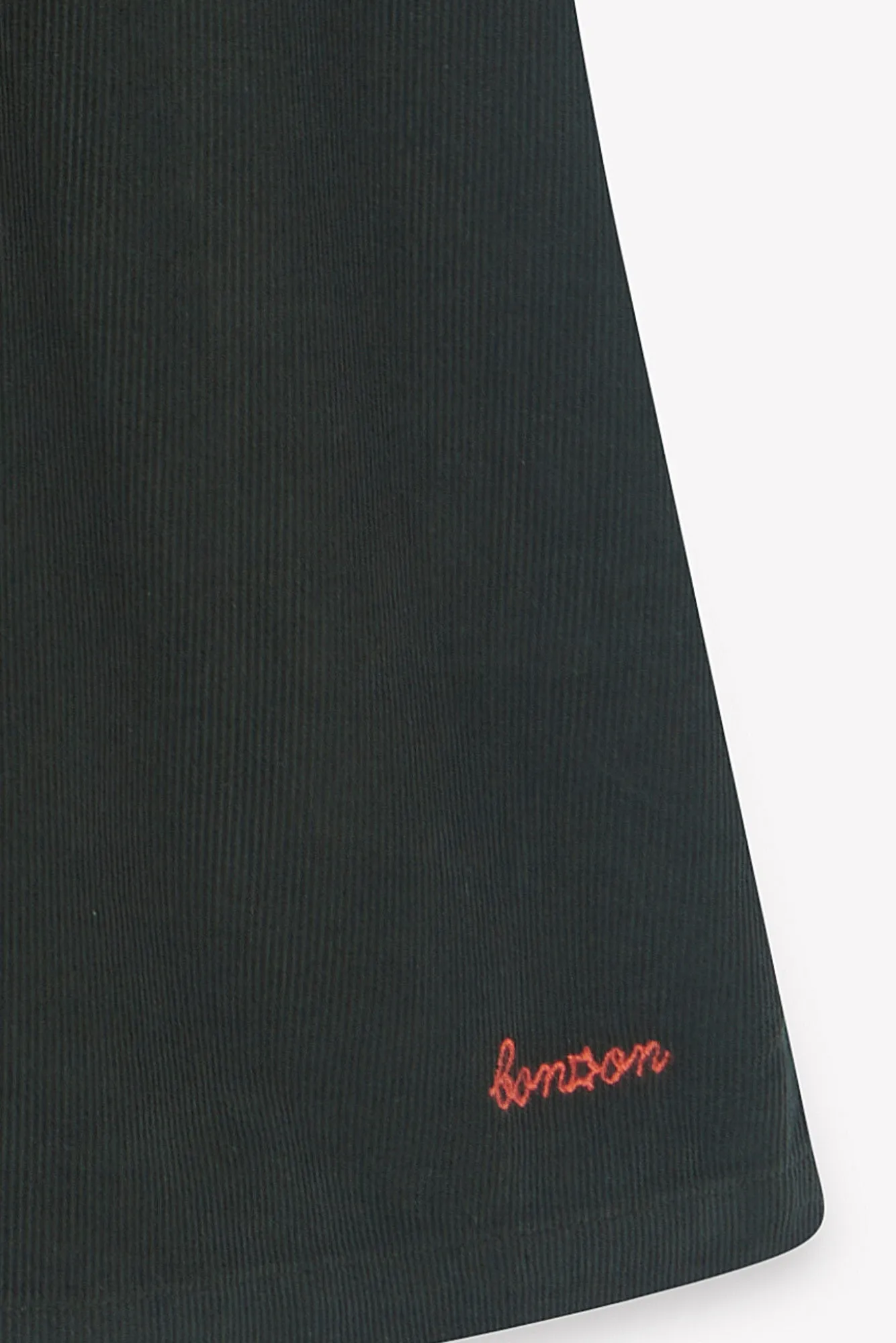Bonton Babouchka kjole sort broderi