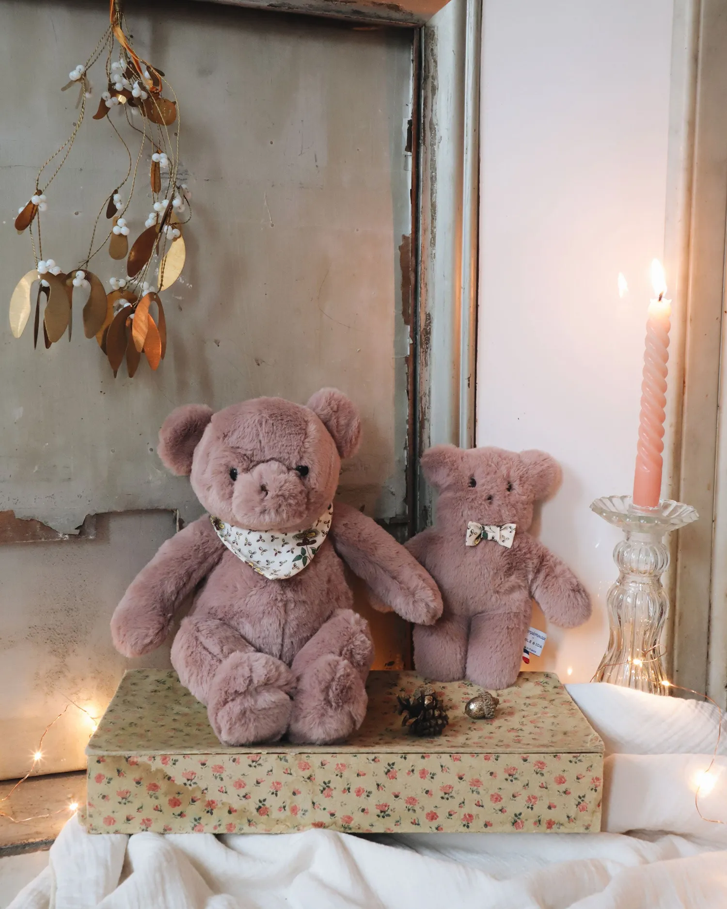 Emile et Ida Emile bamse Ours Parme 22 cm