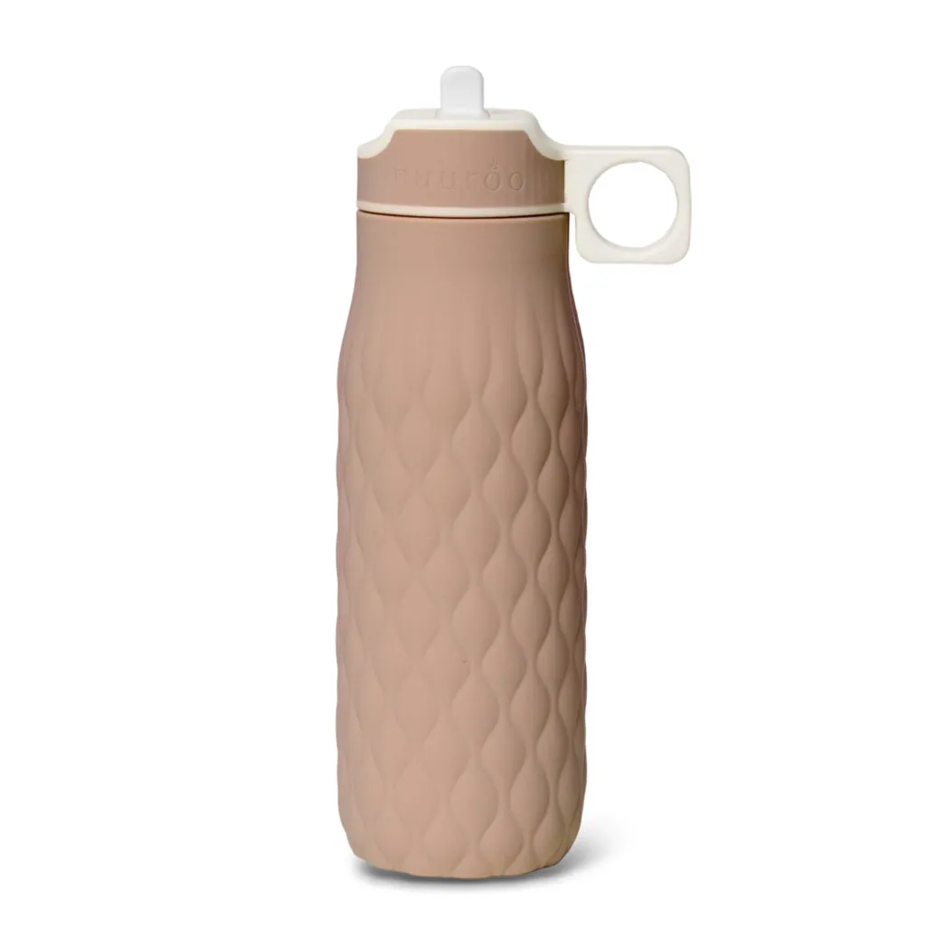 nuuroo Nima silikone drikkedunk 400 ml Chocolate