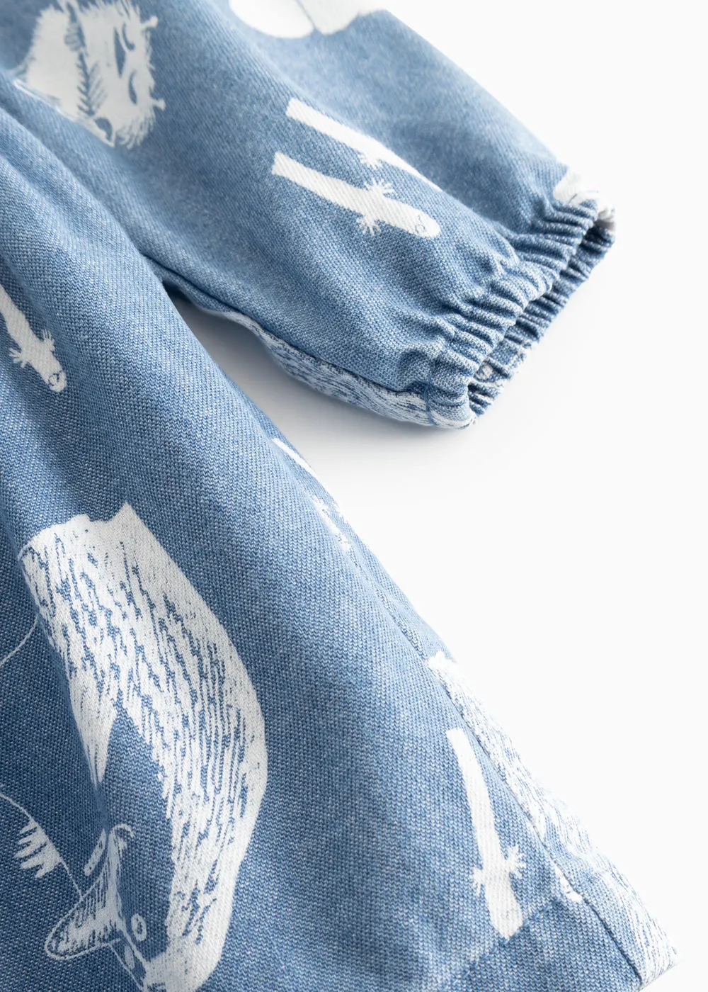 MarMar Copenhagen Dalva B kjole Moomins denimprint
