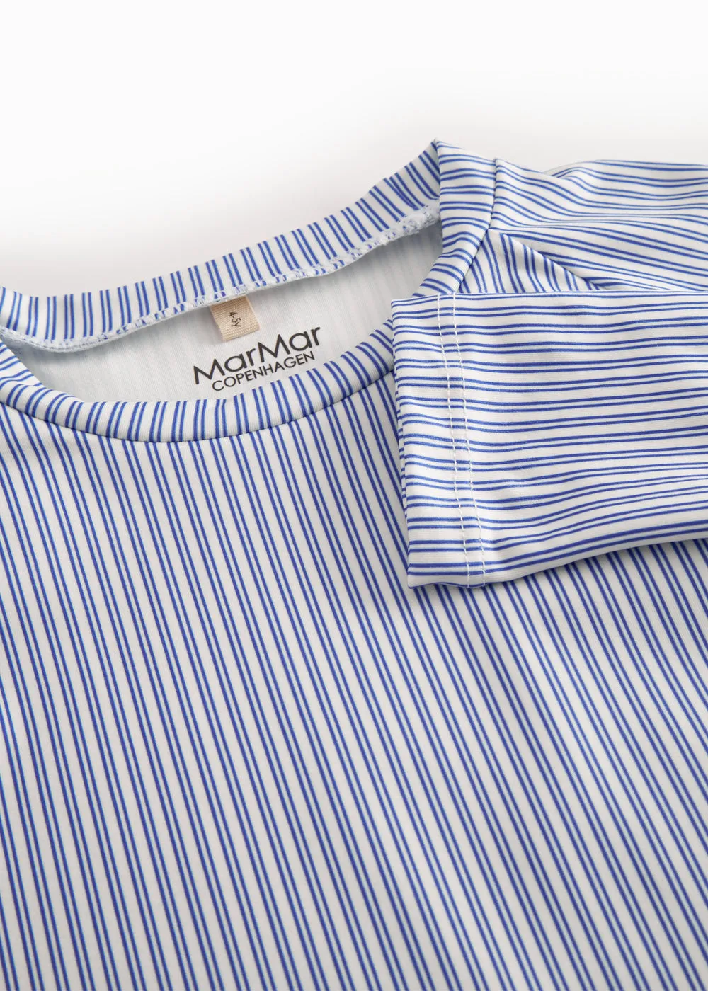 MarMar Swean Tee badetrøje Bolich Blue Stripe UPF40+