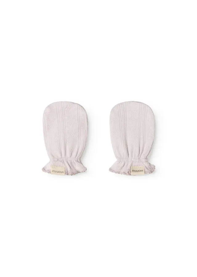 MarMar Glovies luffer Violet Dust modal pointelle