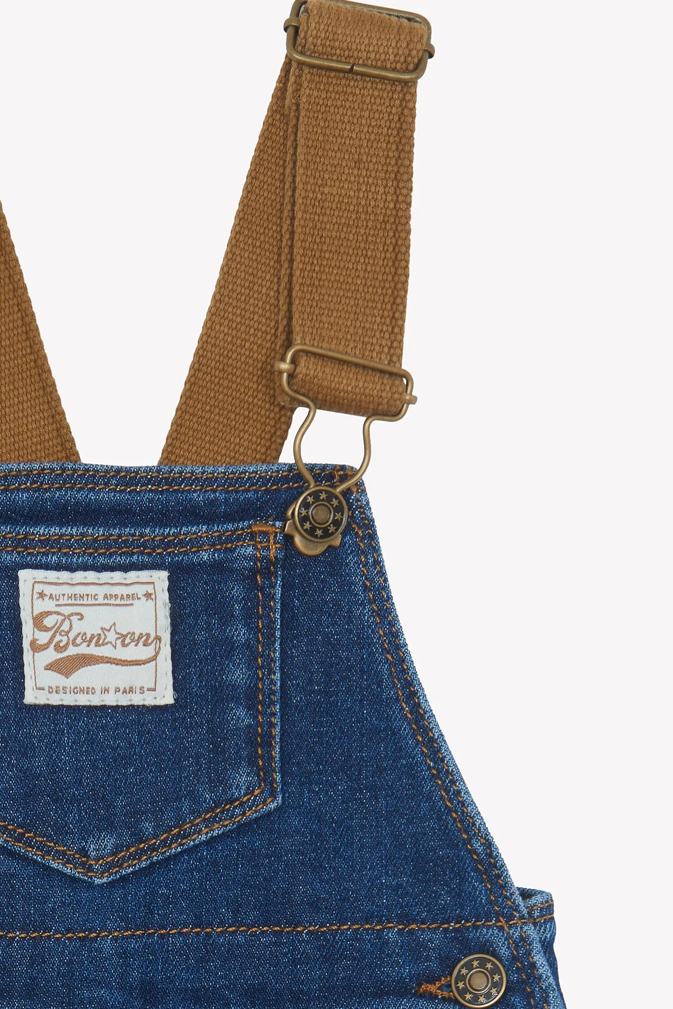 Bonton Micare Denim Brut smækbukser rå denim