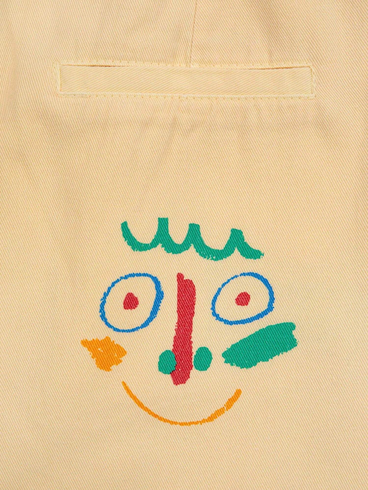 Bobo Choses Happy Mask chino bukser lysegul