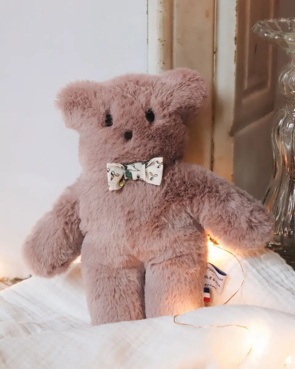 Emile et Ida Nounou bamse parme rangle 20 cm
