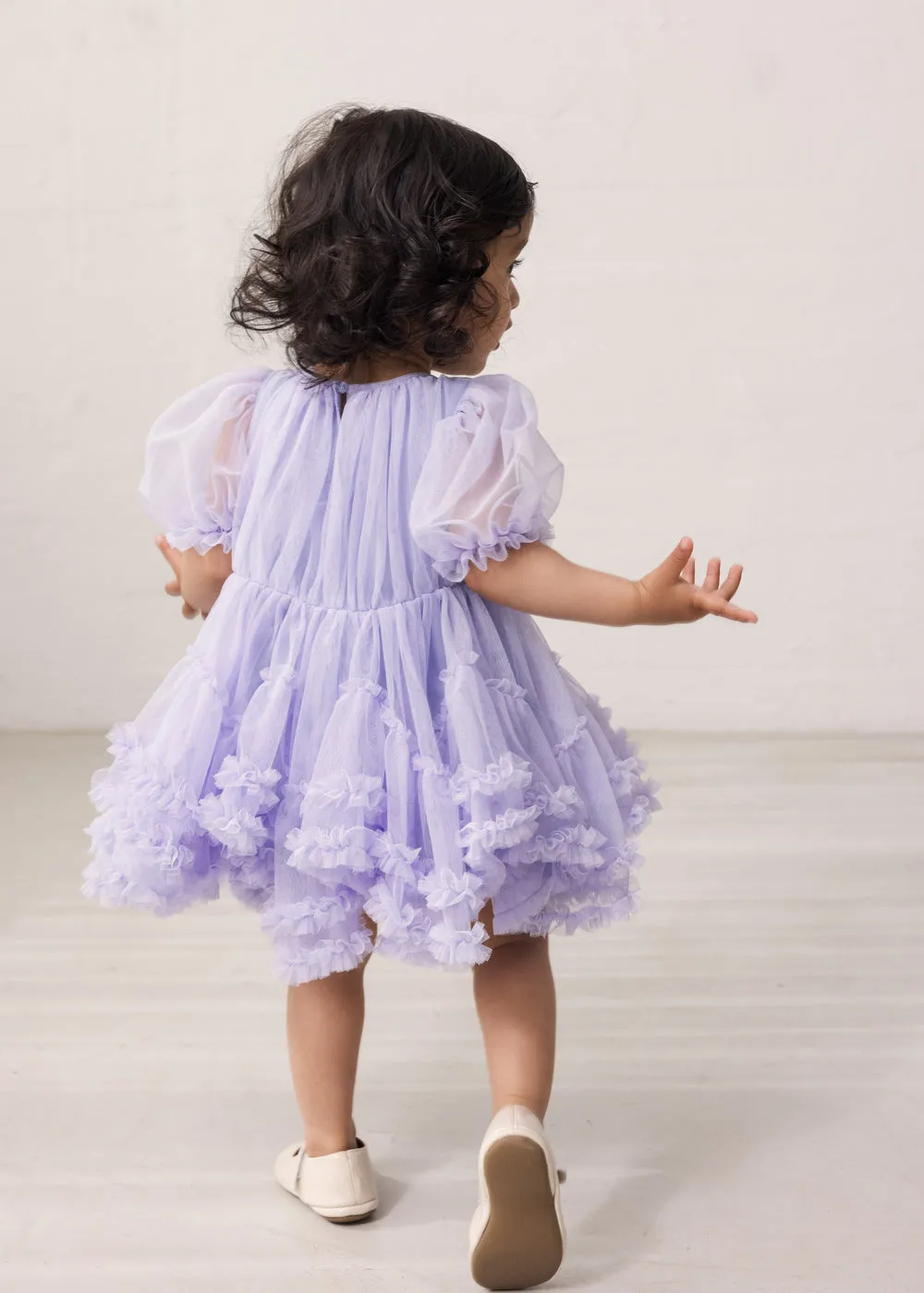MarMar Dica B kjole Ice Lavender tyl baby