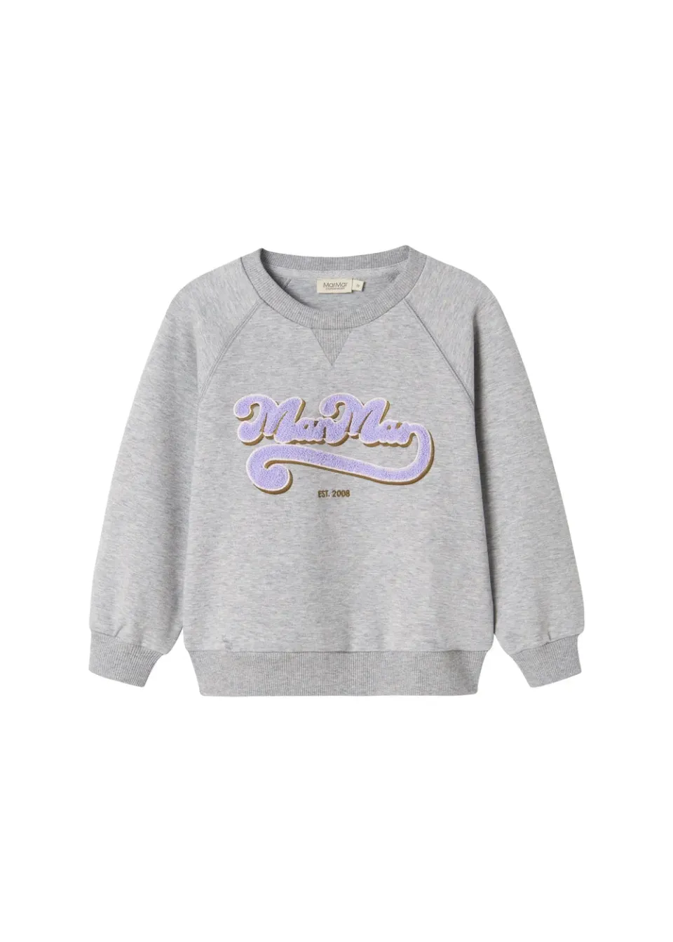 MarMar Theos Bluse Lavender Logo sweatshirt