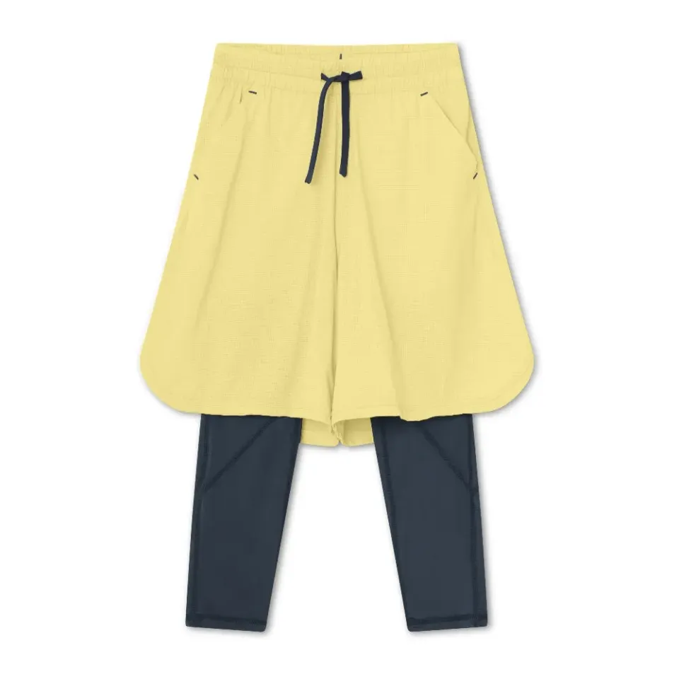 MINI A TURE Matsilas shorts Muted lime med leggings