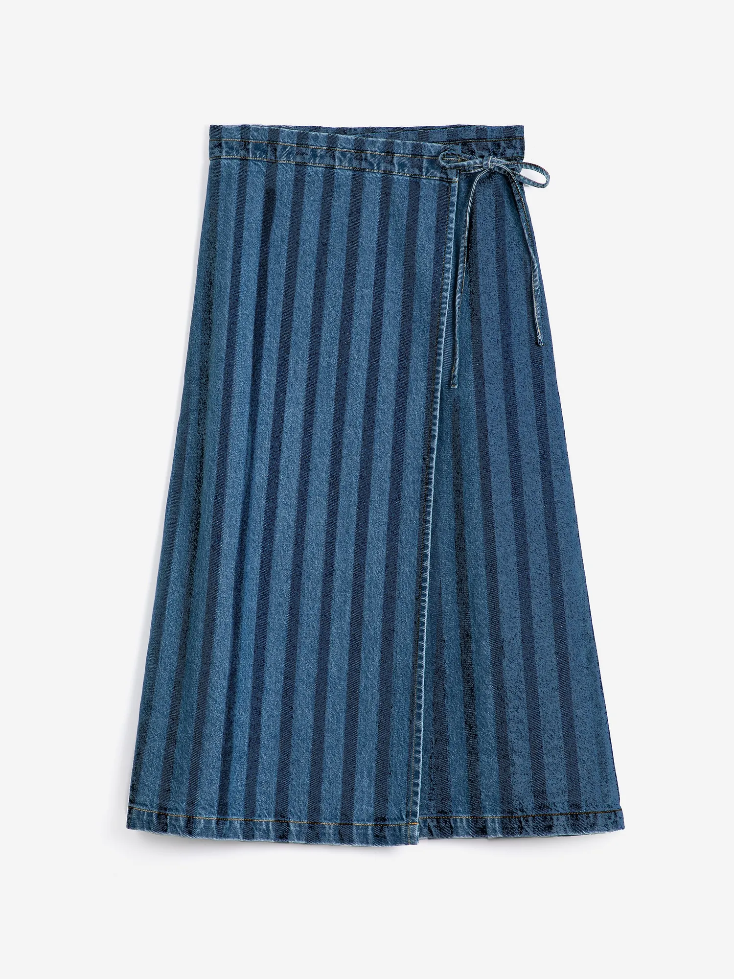 Bobo Choses sb126ad065 denim nederdel Xs stribet
