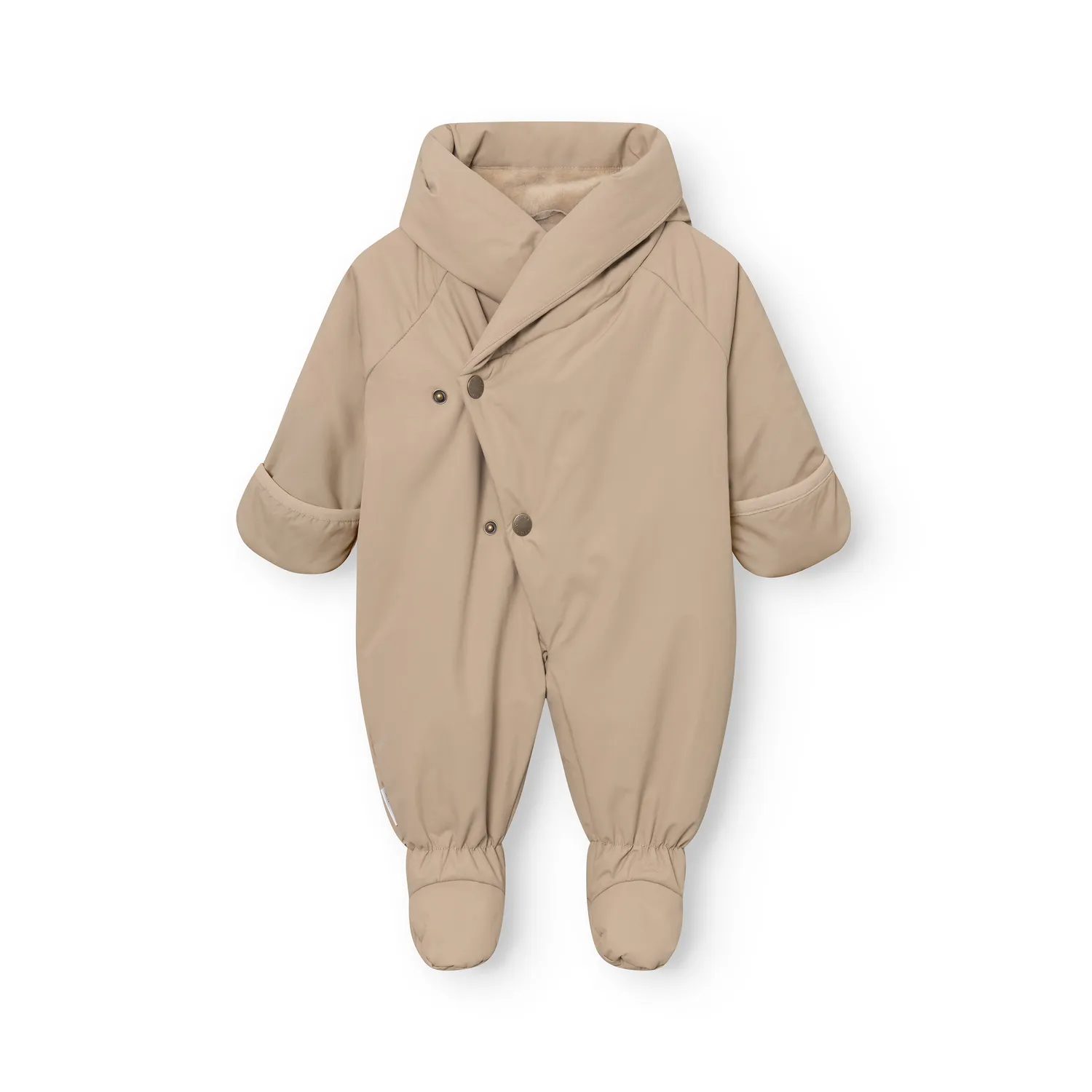 MINI A TURE FIANNA fleece køredragt Angora cream -25°C