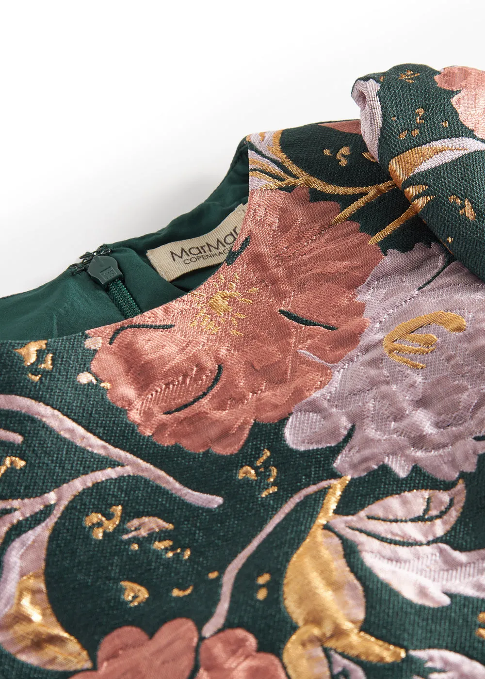 MarMar Copenhagen Doreen Kjole Winter Bouquet jacquard