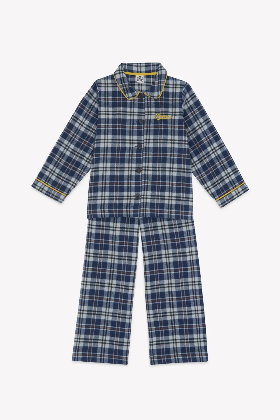 Bonton Papito Carro pyjamas ternet bomuld
