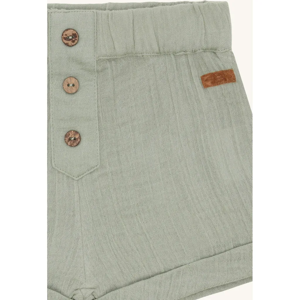 Hust & Claire Herluf Muslin shorts Iceberg bomuld