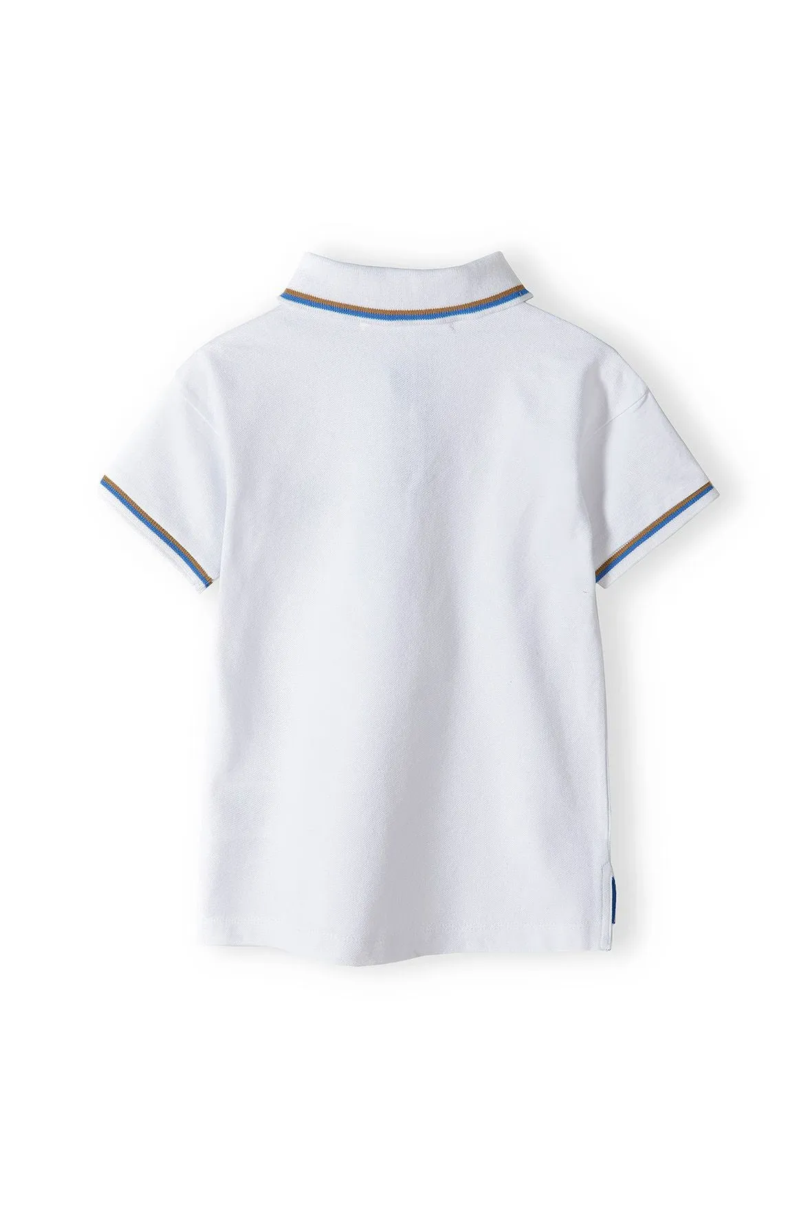 Minoti 38275 poloshirt hvid 3-pak til drenge