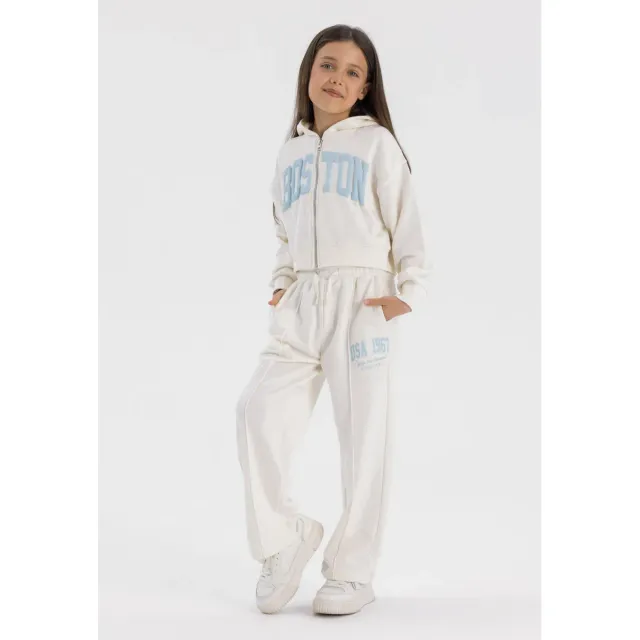 Minoti 42921 joggingdragt creme piger
