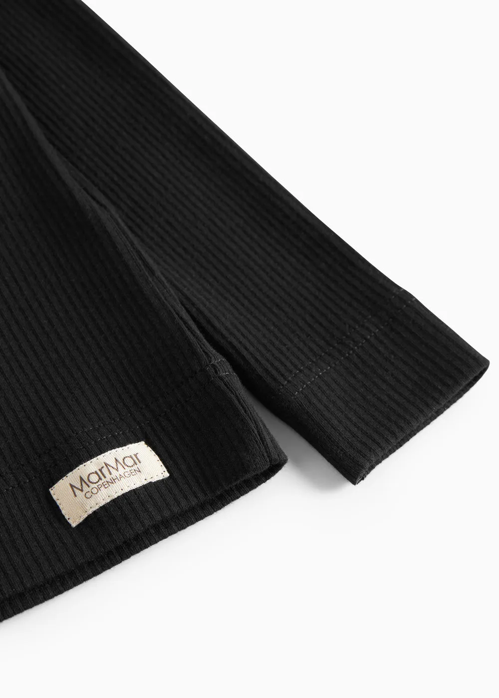 MarMar Plain Tee LS t-shirt sort langærmet modal