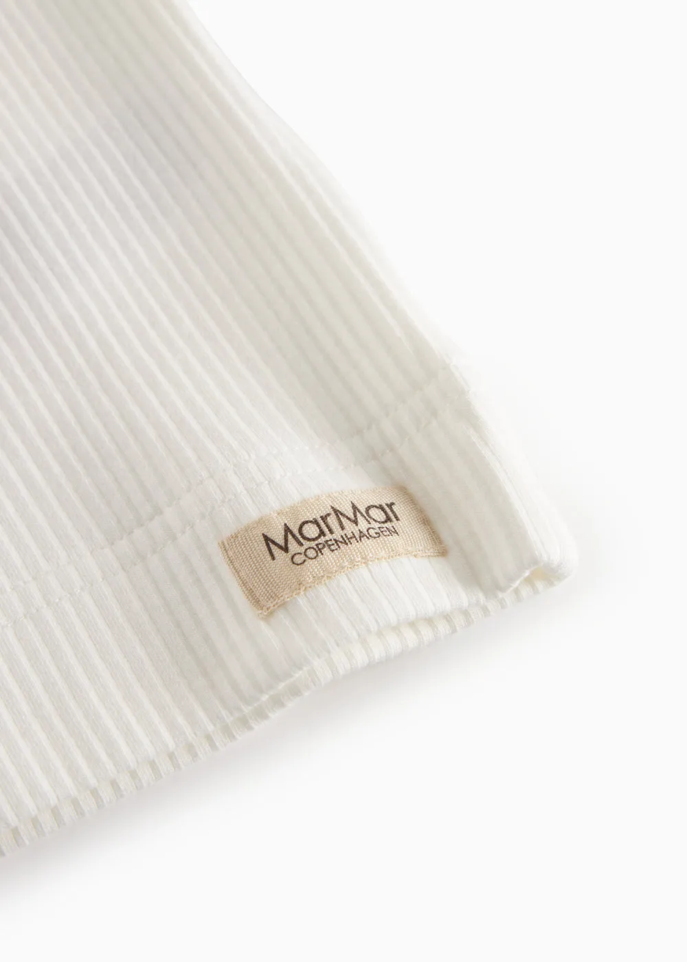 MarMar Tee SS kortærmet t-shirt Gentle White modal