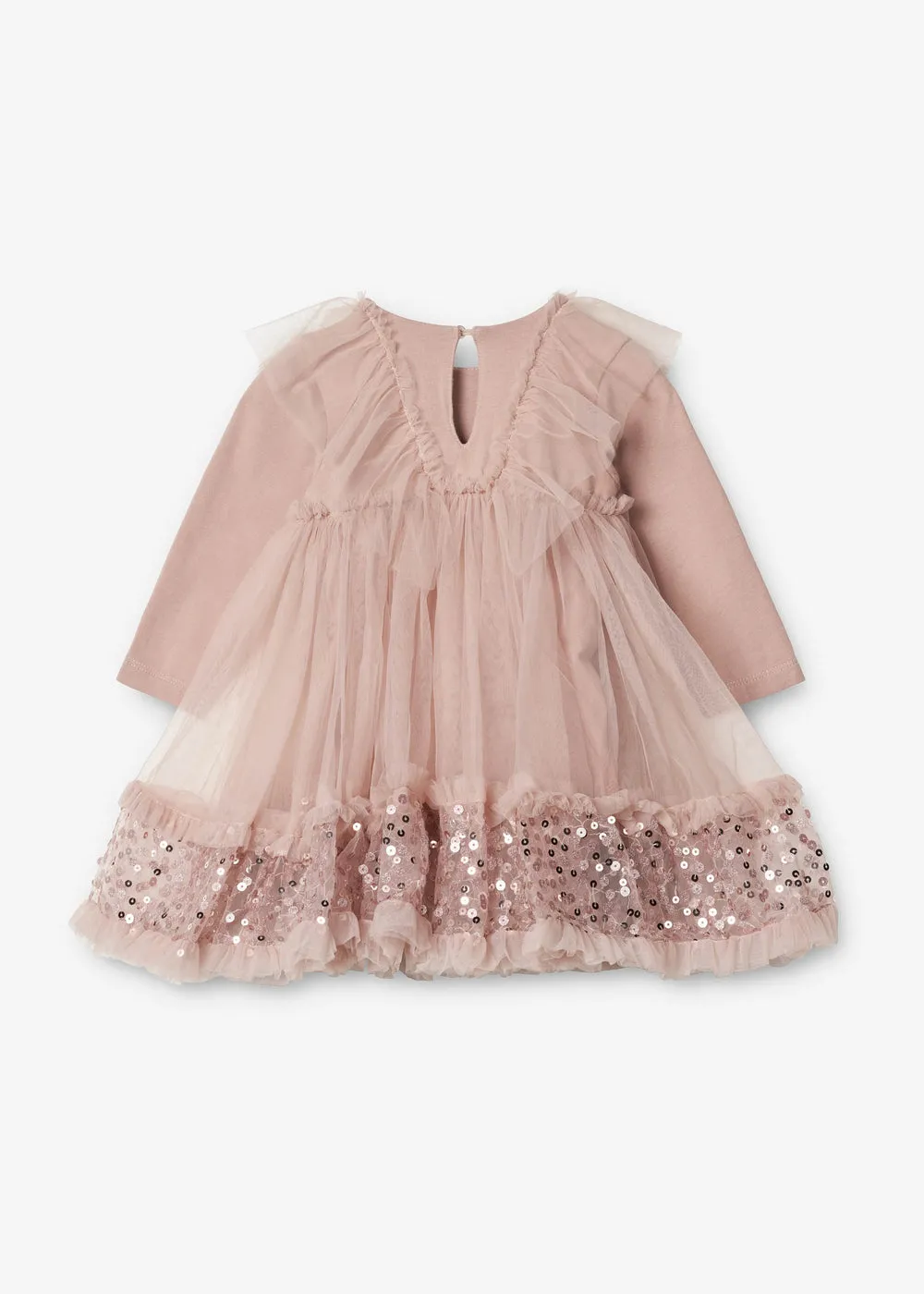 MarMar Rhianna Kjole Light Plum Tyl Pailletter