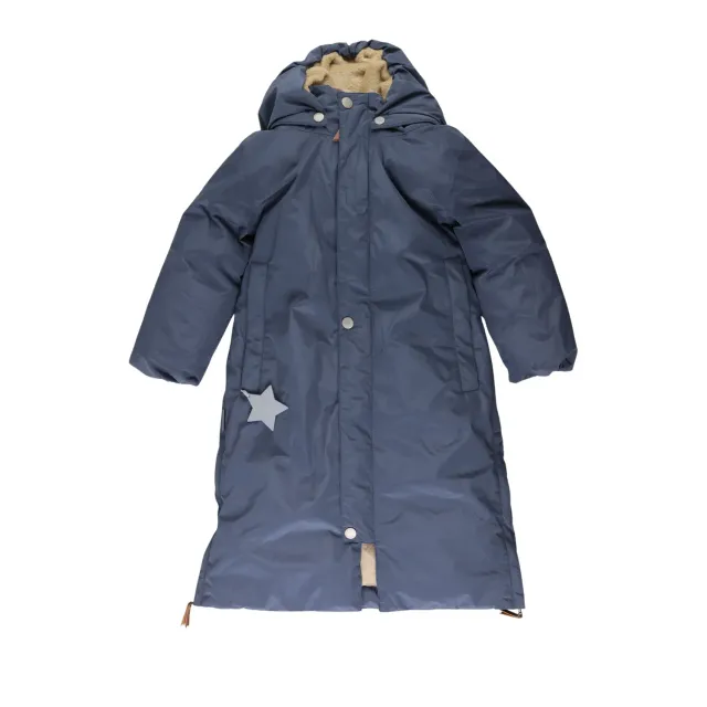 MINI A TURE Matchelliena puffer jakke 4 år blå
