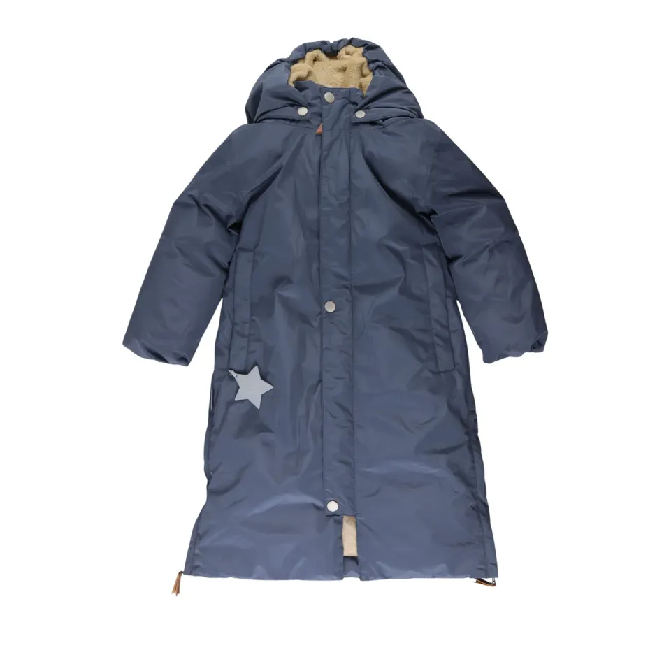 MINI A TURE Matchelliena puffer jakke 4 år blå