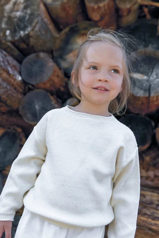 Bonton Mucita Mouton pullover med strass