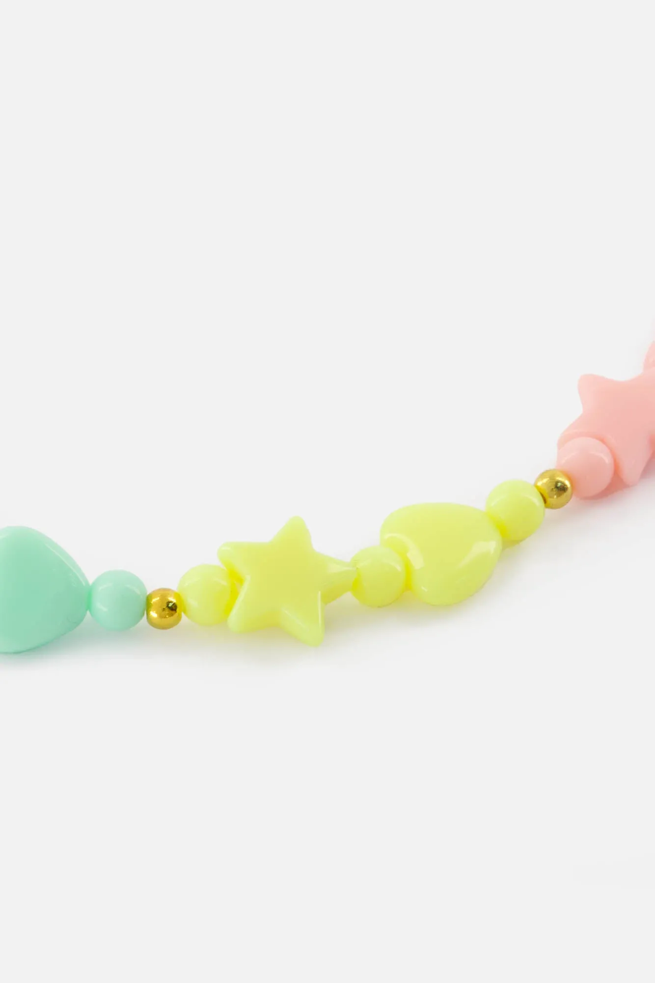 Bonton Fabulous halskæde multicolor hjerter