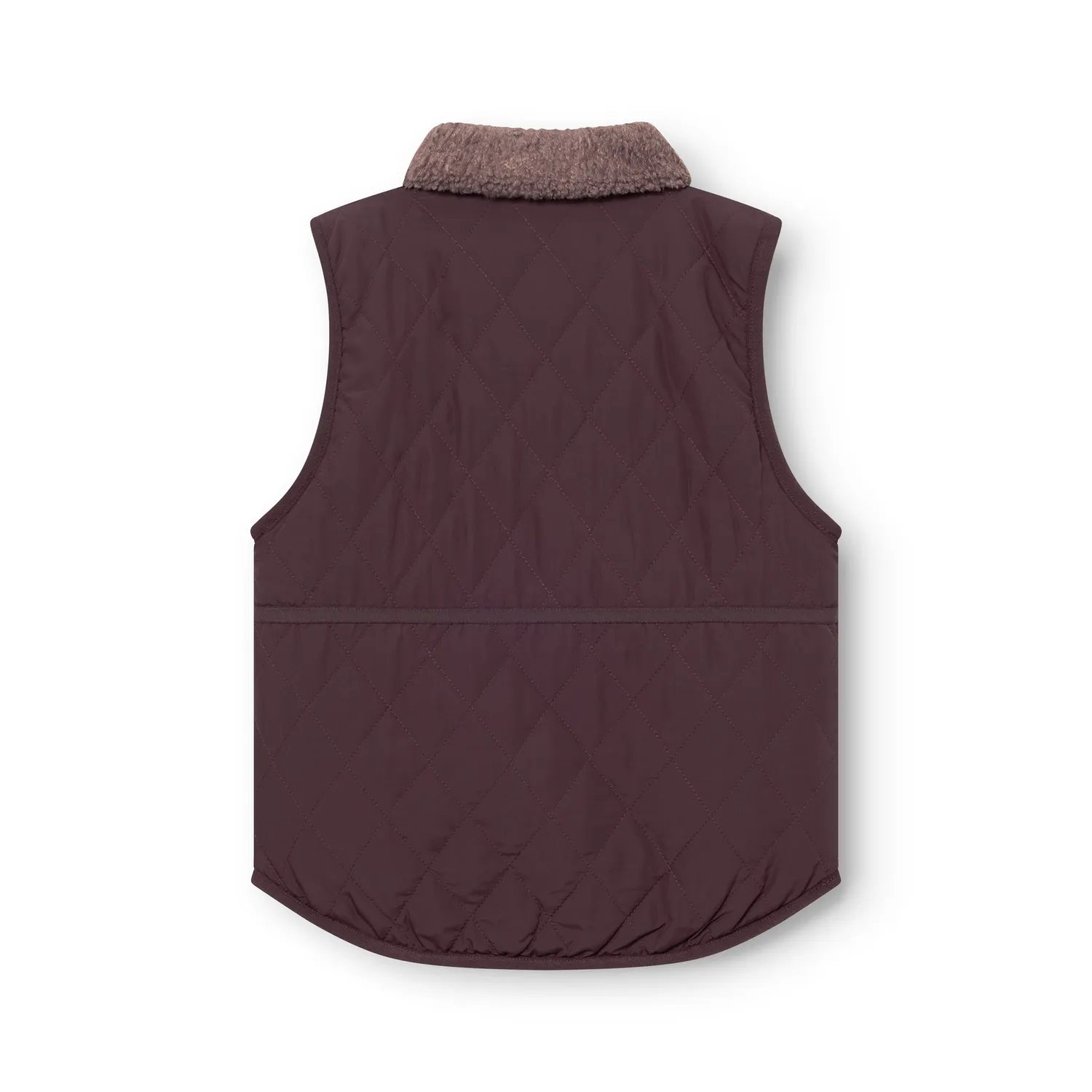 MINI A TURE MATELIS termovest plum kitten quiltet