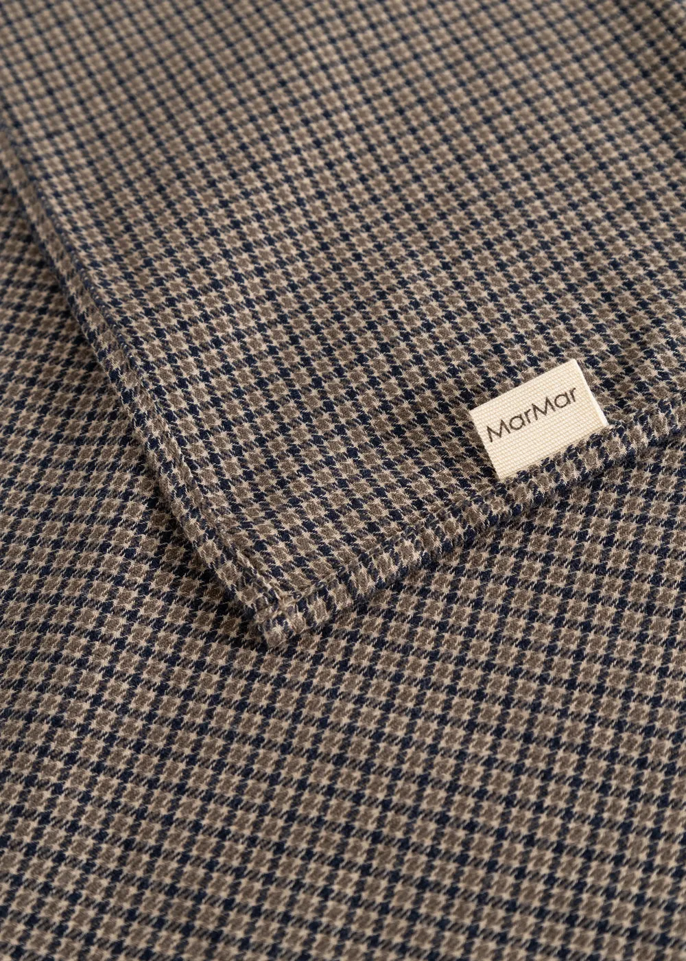 MarMar Airo tørklæde Houndstooth Check 50x50 ternet