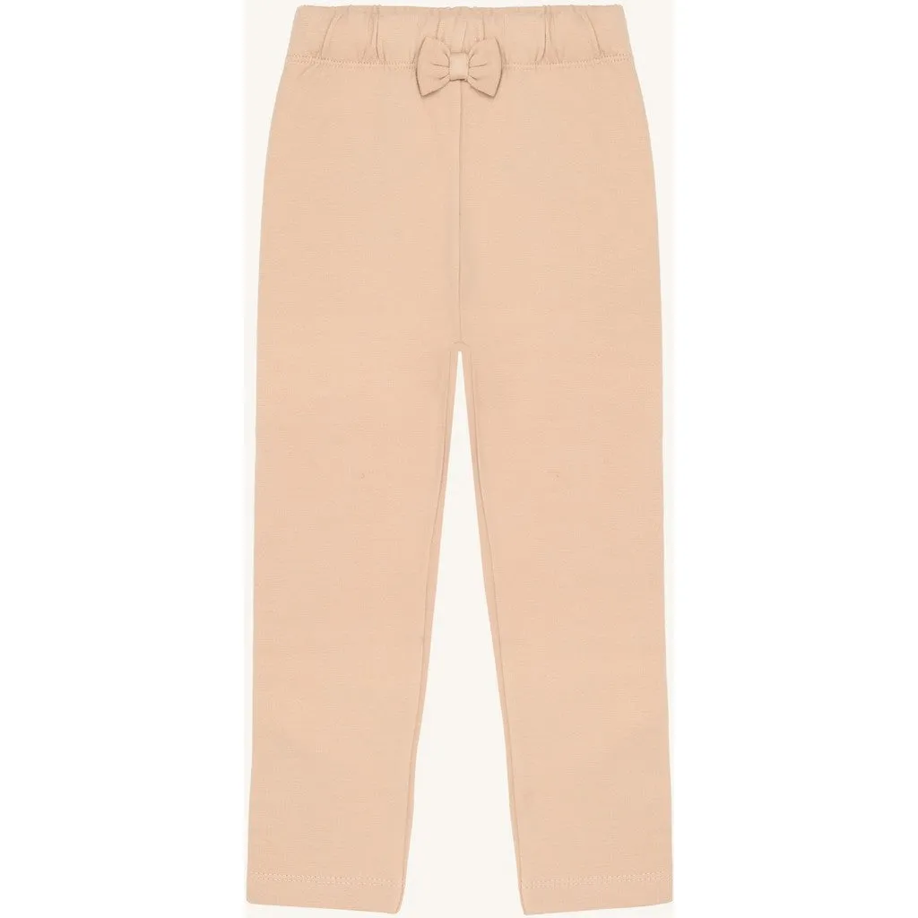Hust & Claire HCLisa Brushed W25 leggings Rugby Tan økologisk