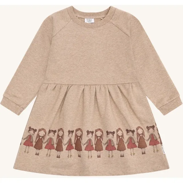 Hust & Claire Donna Friendship kjole Biscuit