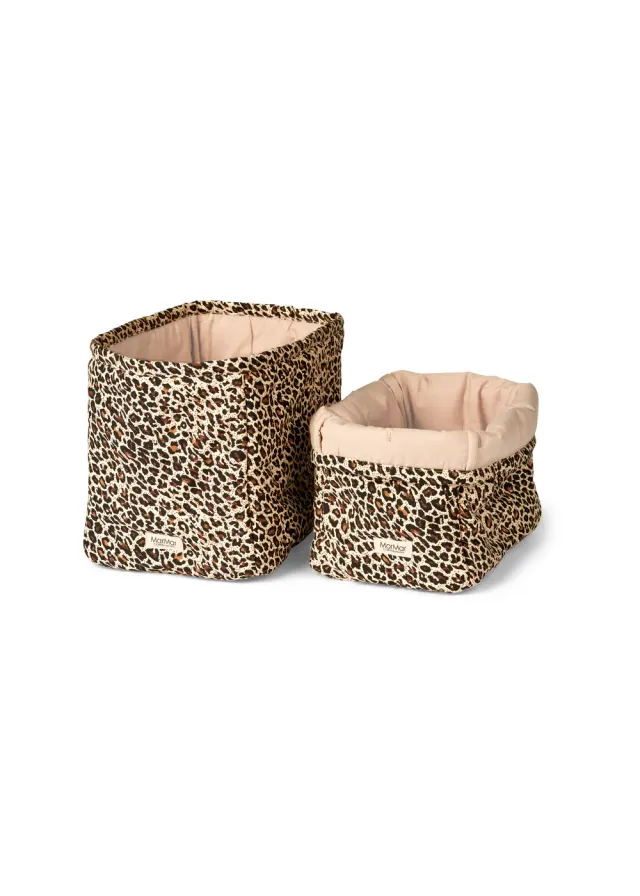 MarMar Copenhagen Nursery Storage Bags Brown Leo 2-pak