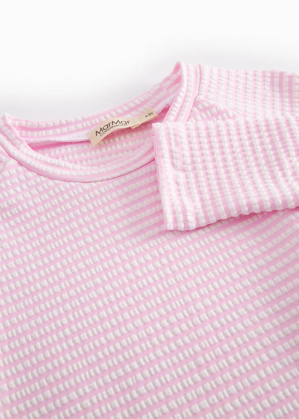 MarMar Swean Tee badetrøje Pink Stripe UPF40+