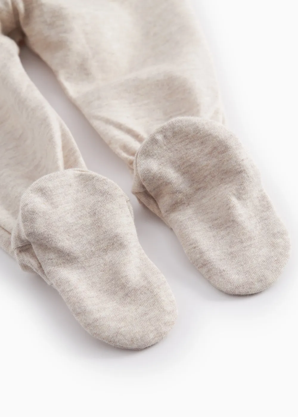 MarMar Copenhagen Pixa bukser Light Beige Mel. med fødder