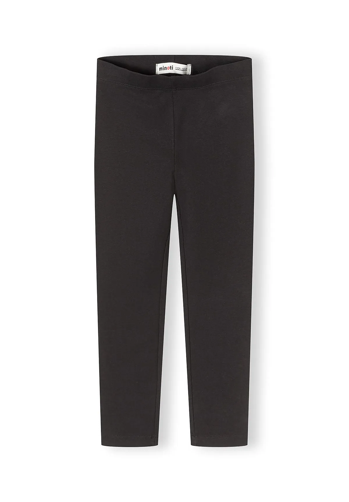 Minoti 44855 leggings 5-pak sort bomuld