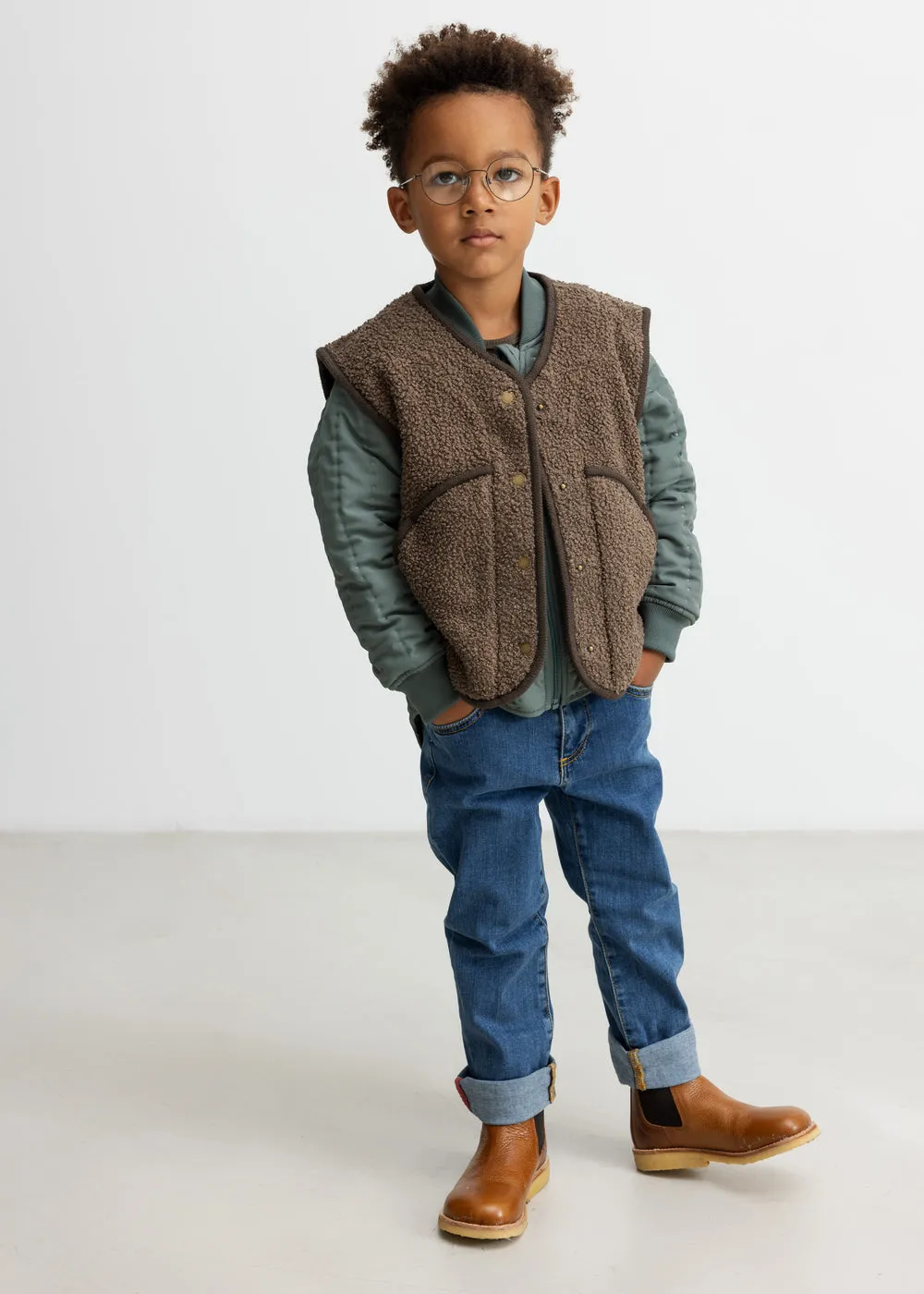 MarMar Copenhagen Jolly Waistcoat vest Terre teddy