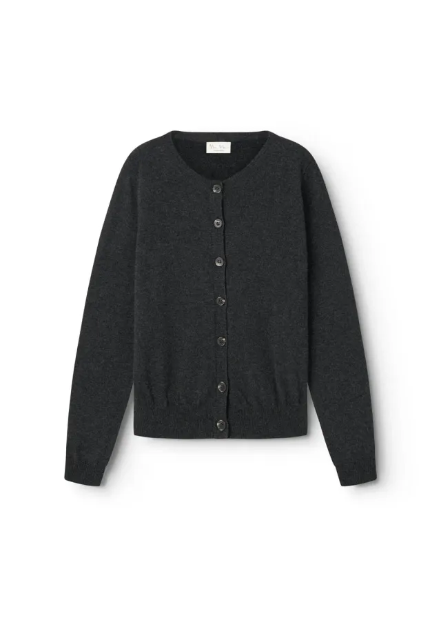 MarMar Tepi W cardigan Black Grey kashmir