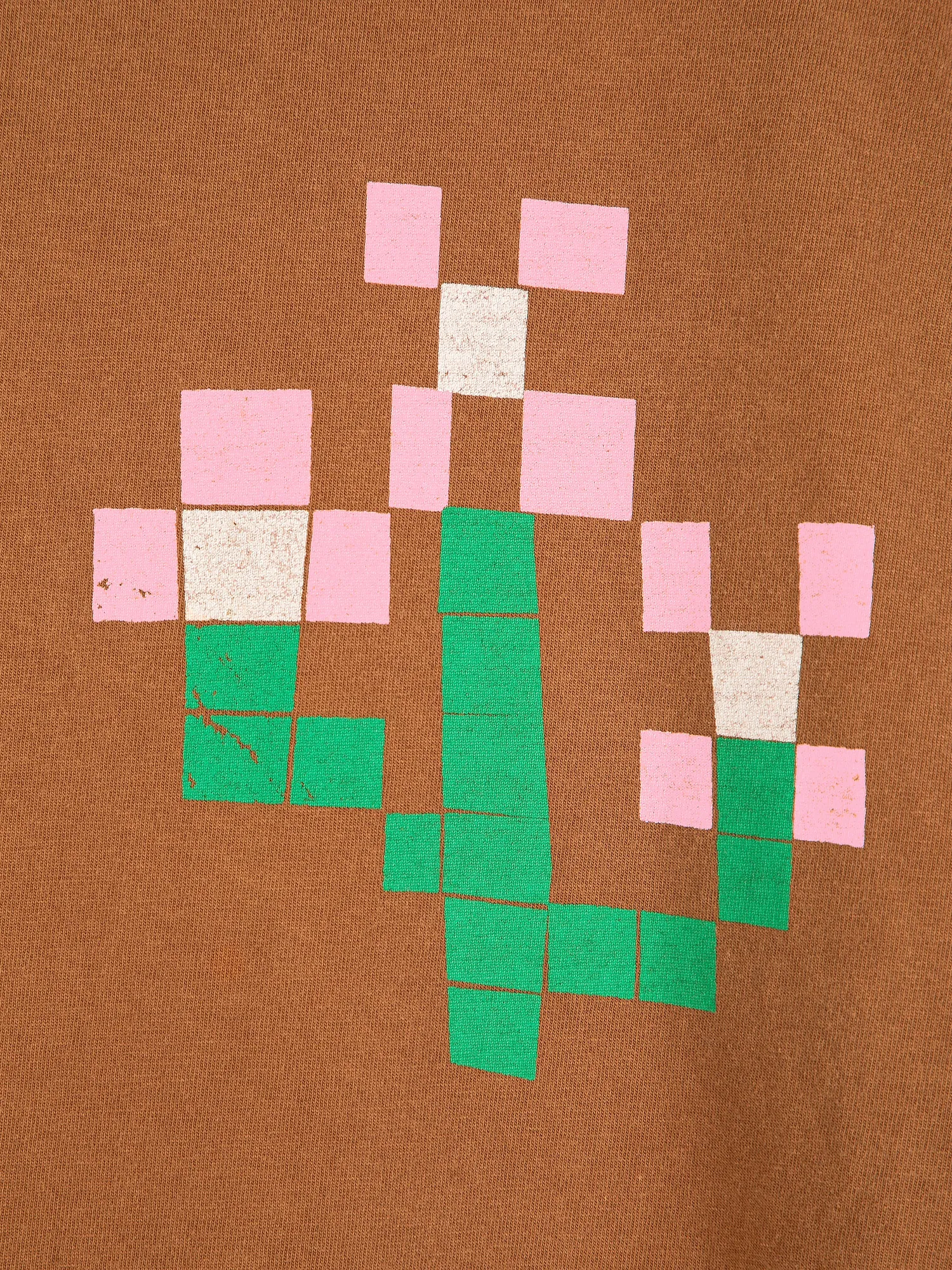 Bobo Choses Pickles Pixel Flowers T-shirt oversize dame