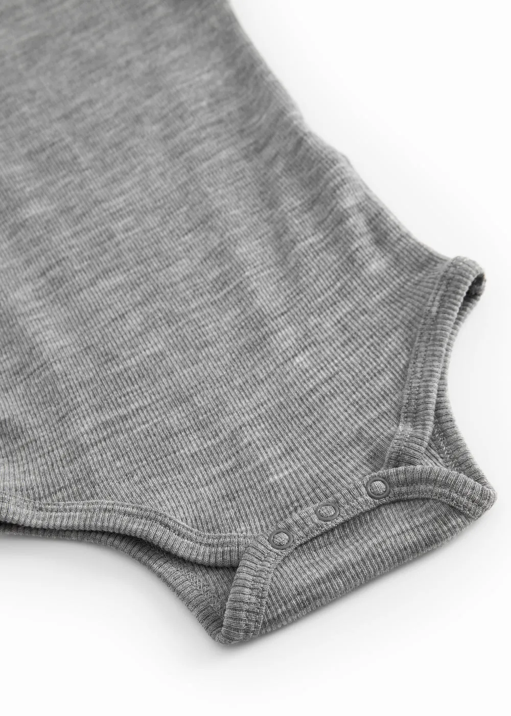 MarMar Bini bodystocking grey melange uld rib