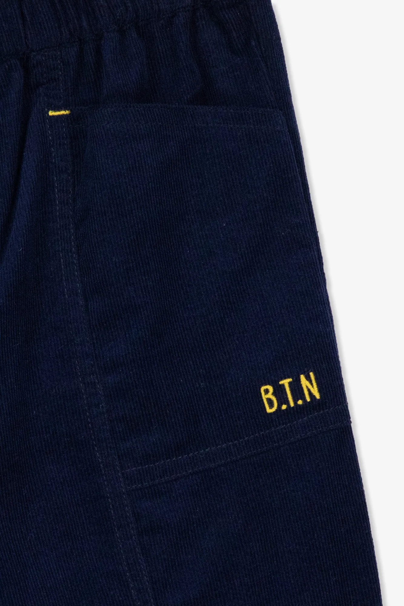Bonton Patrick Sailor Blue veloursbukser