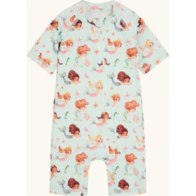 Hust & Claire HCMakki bade jumpsuit Wan Blue recycled