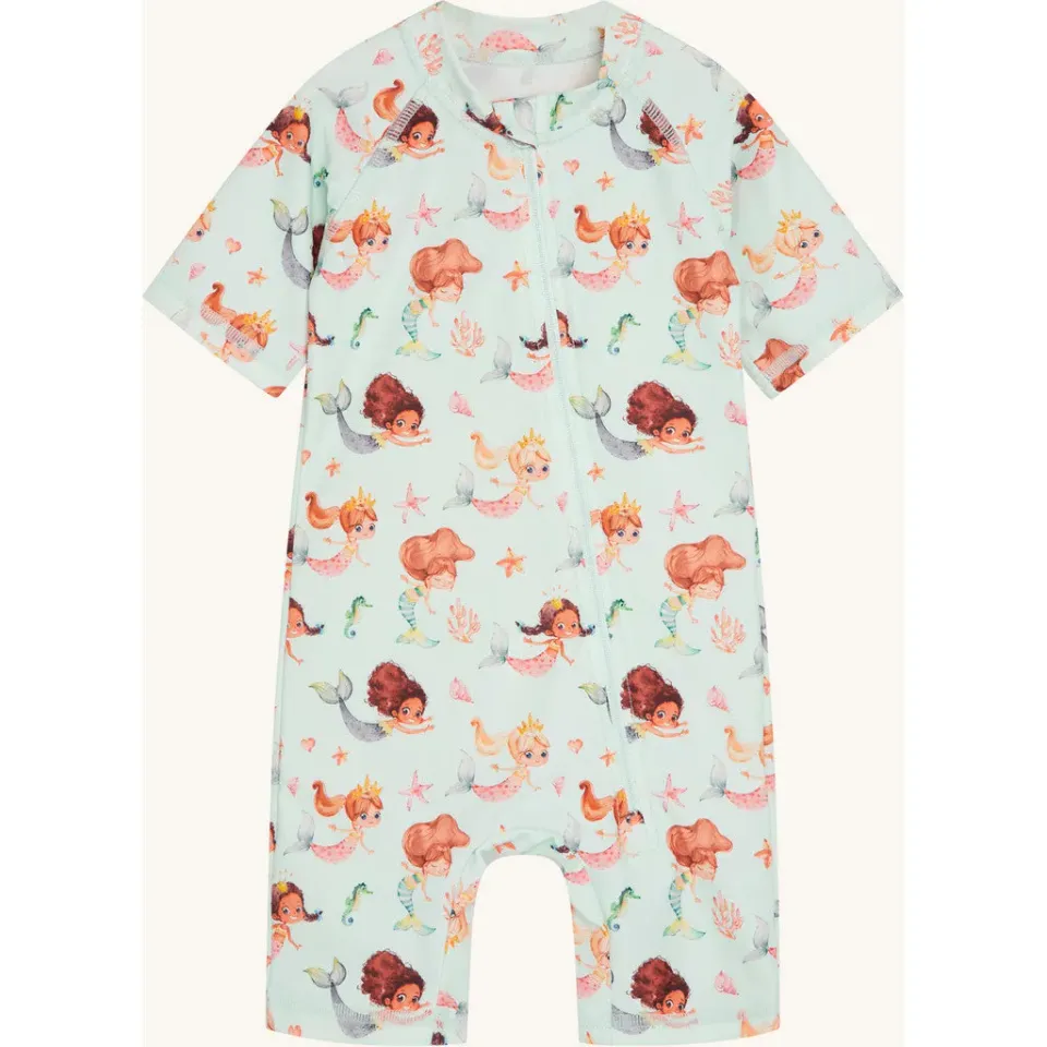 Hust & Claire HCMakki bade jumpsuit Wan Blue recycled