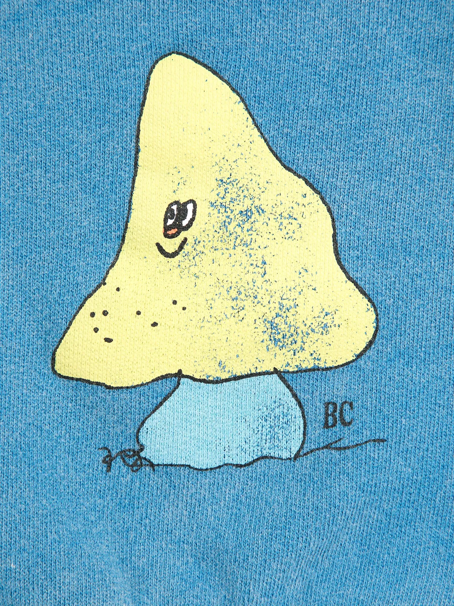 Bobo Choses Mush Monster Duo sweatshirt blå baby